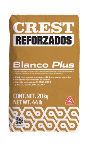 PEGAZULEJO CREST BLANCO PLUS MULTIUSOS 20 KG