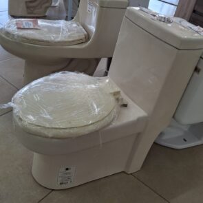 INODORO ONE PIECE DUAL FLUSH MARFIL FLORENCIA-M DY306.