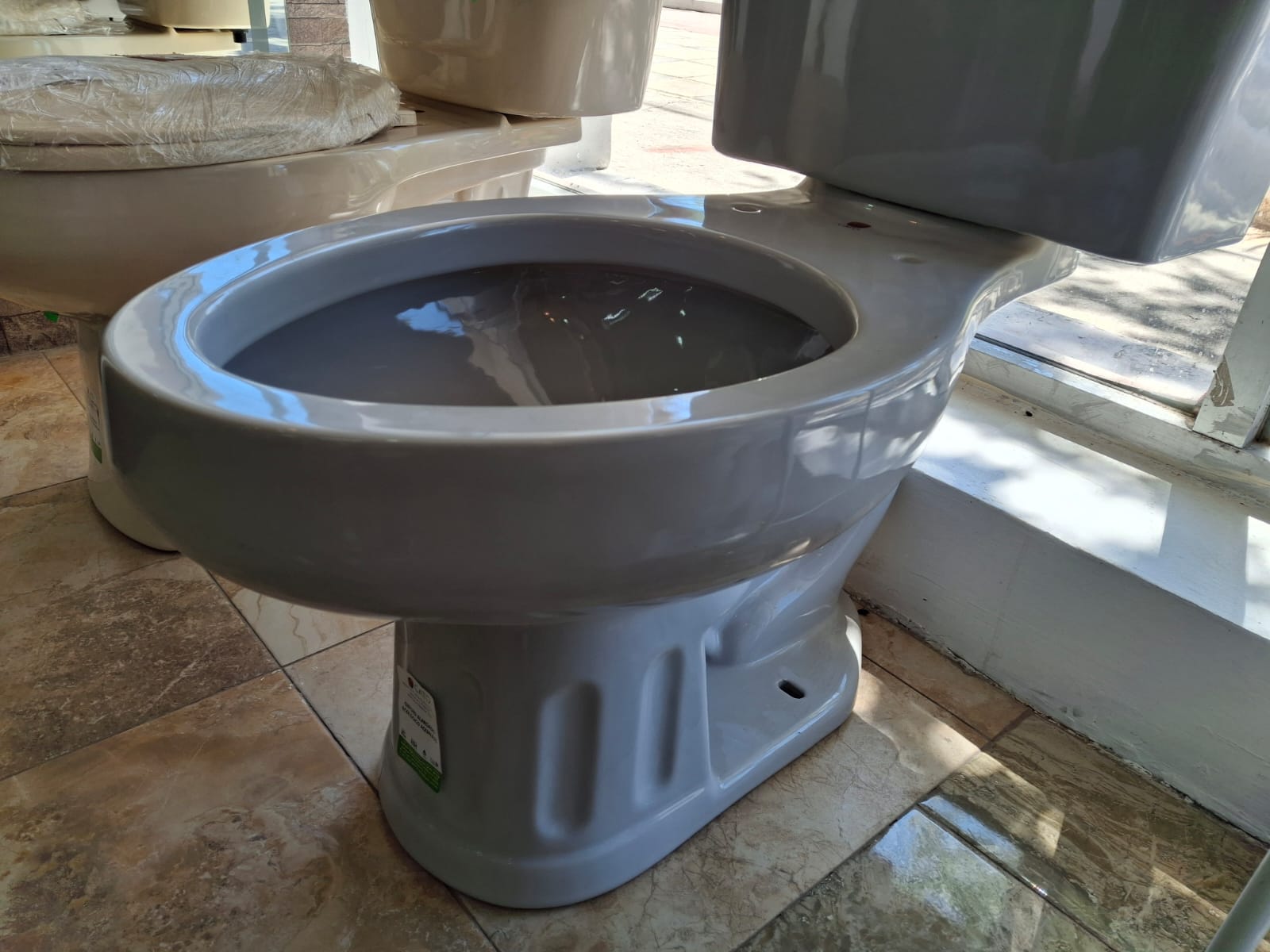 TAZA OXFORD GRIS PLATINO CATO ALARGADA