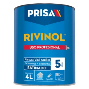 RIVINOL 5 AÑOS SATINADA BLANCA 4LTS